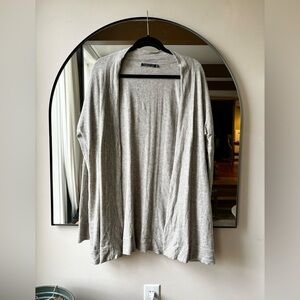 Peruvian Connection | Pima cotton baby alpaca cardigan | size large